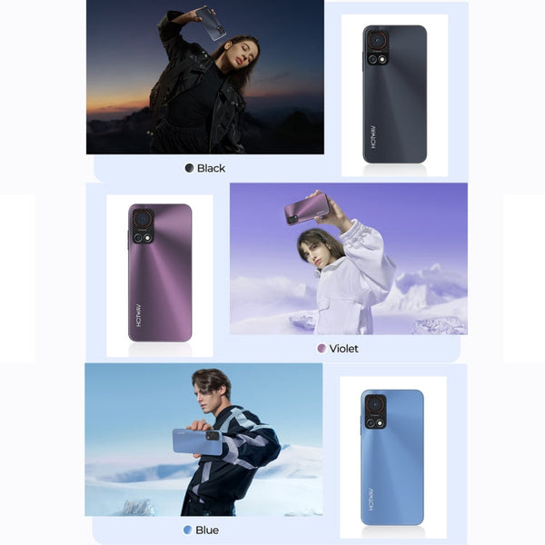 HOTWAV Note 13, Side Fingerprint Identification, 6.6 inch Android 13 T606 Octa Core up to 1.6GHz, Network: 4G, OTG