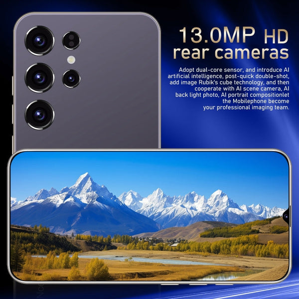 SDT89 / S24 Ultra, 6.3 inch Screen, Face Identification, Android 10.0 MTK6737 Quad Core, Network: 4G, Dual SIM, 2GB+16GB