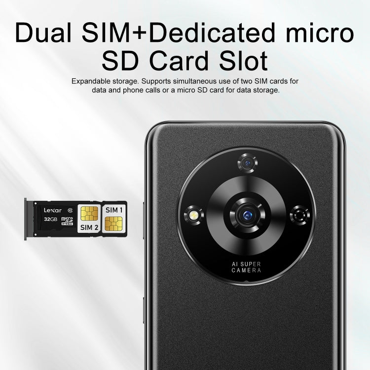 ZKV6 / 11 Pro+, 6.8 inch Screen, Face Identification, Android 10.0 MTK6737 Quad Core, Network: 4G, OTG, Dual SIM, 3GB+64GB