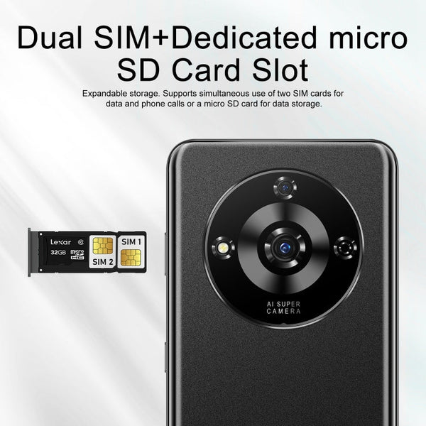 ZKV6 / 11 Pro+, 6.8 inch Screen, Face Identification, Android 10.0 MTK6737 Quad Core, Network: 4G, OTG, Dual SIM, 3GB+64GB