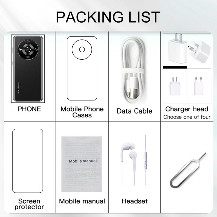 ZKV6 / 11 Pro+, 6.8 inch Screen, Face Identification, Android 10.0 MTK6737 Quad Core, Network: 4G, OTG, Dual SIM, 3GB+64GB