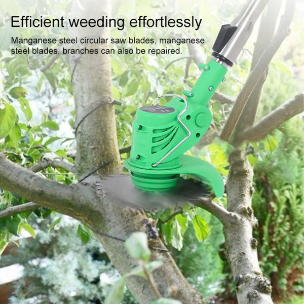 42V Portable Rechargeable Electric Lawn Mower Weeder