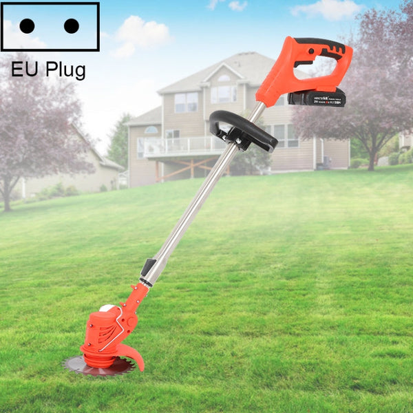 42V Portable Rechargeable Electric Lawn Mower Weeder