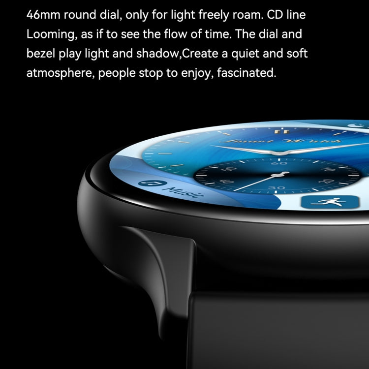 HK89 1.43 inch BT5.0 IP67 Sport Smart Watch, Support Bluetooth Call / Message Notification / Heart Rate / Blood Pressure Health Monitor