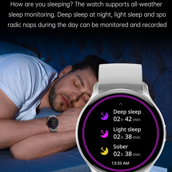 HK89 1.43 inch BT5.0 IP67 Sport Smart Watch, Support Bluetooth Call / Message Notification / Heart Rate / Blood Pressure Health Monitor