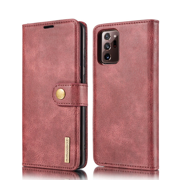 DG.MING Crazy Horse Texture Flip Detachable Magnetic Leather Case with Holder & Card Slots & Wallet, For Samsung Galaxy Note20 Ultra, For Samsung Galaxy Note20