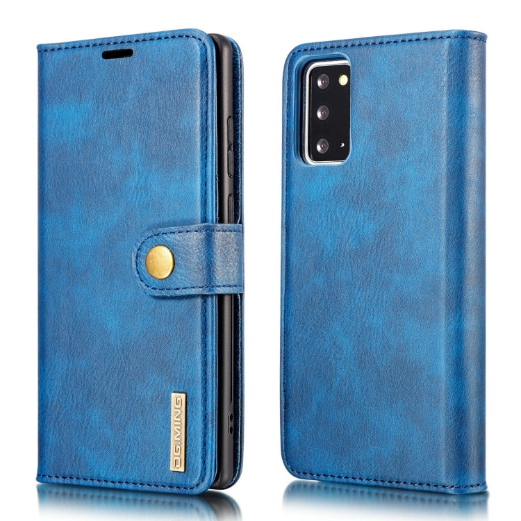 DG.MING Crazy Horse Texture Flip Detachable Magnetic Leather Case with Holder & Card Slots & Wallet, For Samsung Galaxy Note20 Ultra, For Samsung Galaxy Note20