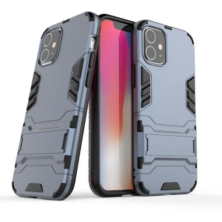 PC + TPU Shockproof Protective Case with Invisible Holder, For iPhone 12 / 12 Pro, For iPhone 12 mini, For OPPO Realme C11, For Vivo X50 Pro+, For Samsung Galaxy M01