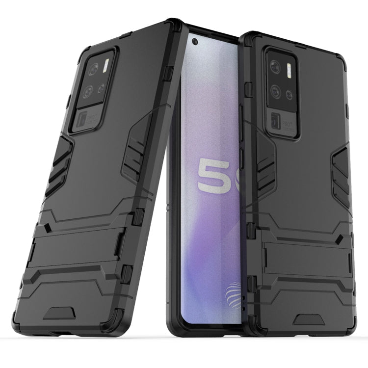 PC + TPU Shockproof Protective Case with Invisible Holder, For iPhone 12 / 12 Pro, For iPhone 12 mini, For OPPO Realme C11, For Vivo X50 Pro+, For Samsung Galaxy M01