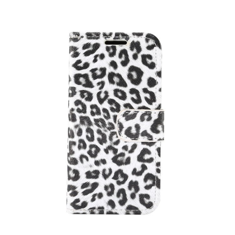 Leopard Print Pattern Horizontal Flip Leather Case with Card Slot and Holder