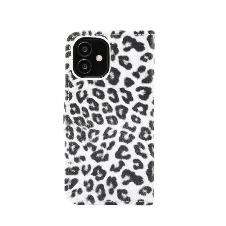 Leopard Print Pattern Horizontal Flip Leather Case with Card Slot and Holder