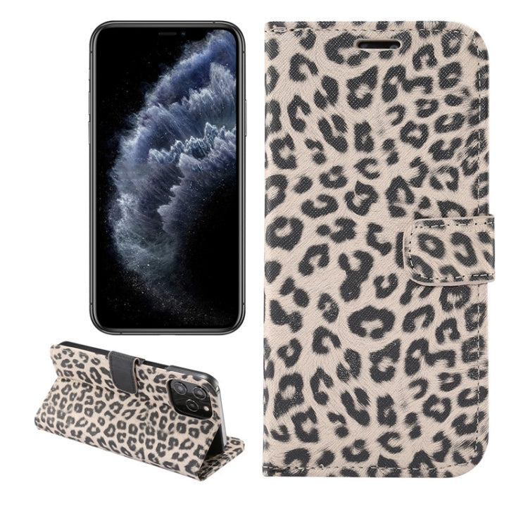 Leopard Print Pattern Horizontal Flip Leather Case with Card Slot and Holder
