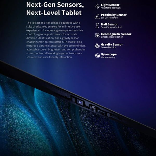 Teclast T65 Max Tablet PC 13 inch,  Android 14 MediaTek Helio G99 Octa Core, 4G LTE Dual SIM