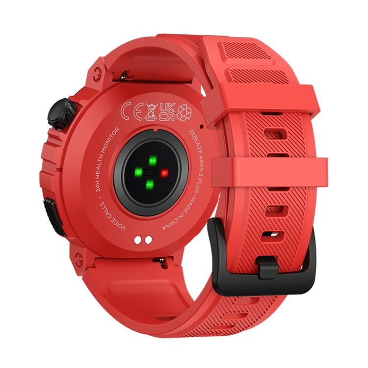 Zeblaze Ares 3 Plus 1.43 inch Fitness & Wellness Smart Watch Supports 24H Health Monitoring