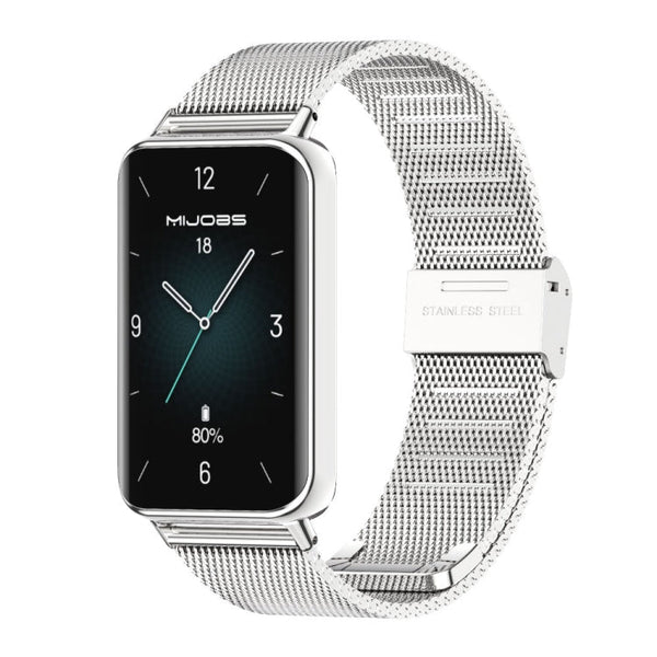 MIJOBS Milan Buckle Stainless Steel Watch Band