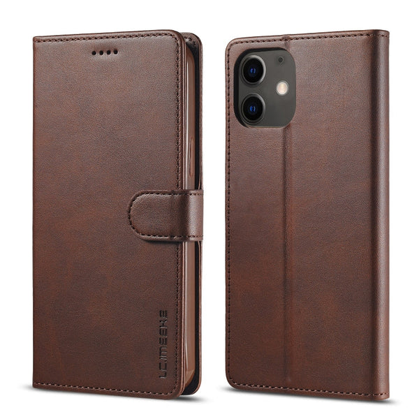 LC.IMEEKE Calf Texture Horizontal Flip Leather Case with Holder & Card Slots & Wallet, For Xiaomi Redmi 9A, For iPhone 12 mini, For iPhone 12 / 12 Pro, For iPhone 12 Pro Max