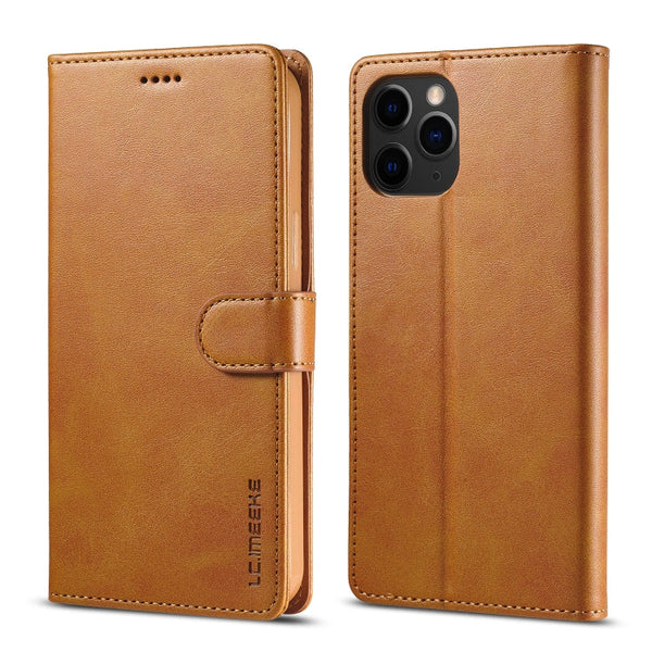 LC.IMEEKE Calf Texture Horizontal Flip Leather Case with Holder & Card Slots & Wallet, For Xiaomi Redmi 9A, For iPhone 12 mini, For iPhone 12 / 12 Pro, For iPhone 12 Pro Max