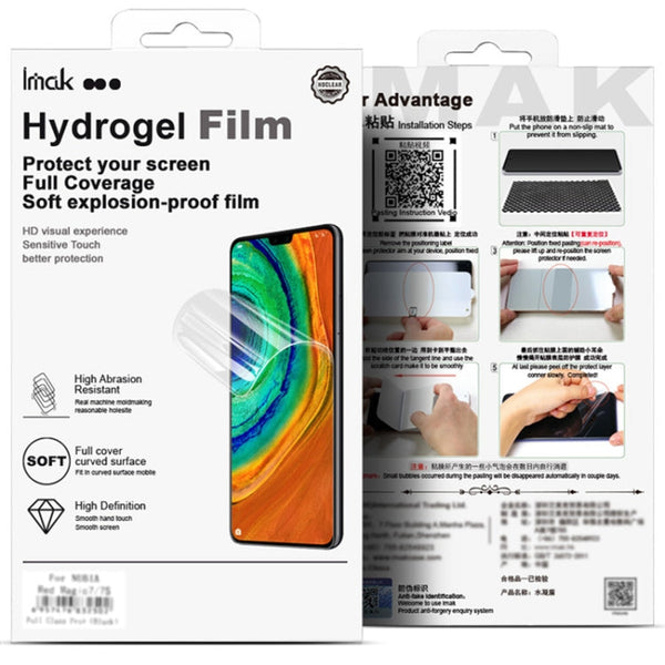 imak 4th Generation Screen Hydrogel Film Protector, Main Screen + Second Screen 1 Set