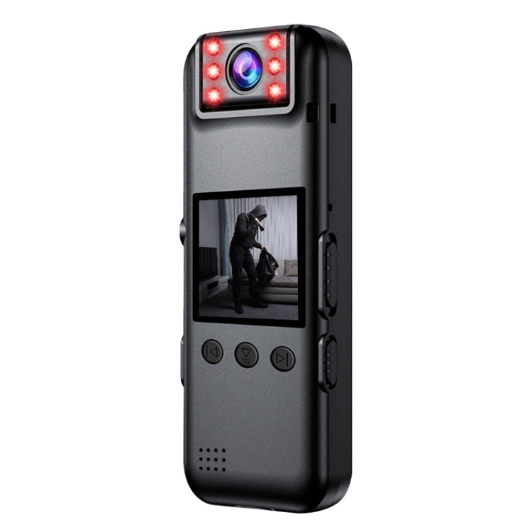 A82 IR Night Vision Rotating Lens 2K HD Video WiFi Recorder with Back Clip, A82