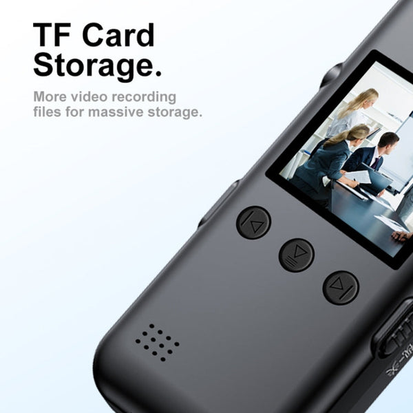 A82 IR Night Vision Rotating Lens 2K HD Video WiFi Recorder with Back Clip, A82