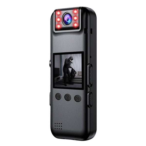 A82 IR Night Vision Rotating Lens 2K HD Video WiFi Recorder with Back Clip, A82