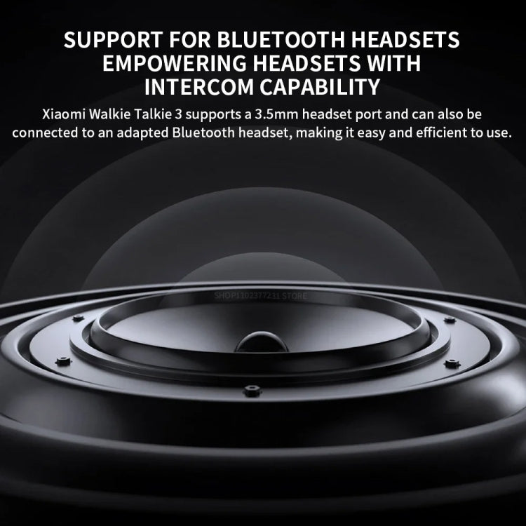 Original Xiaomi IP65 Waterproof UV Dual Band Walkie Talkie 3