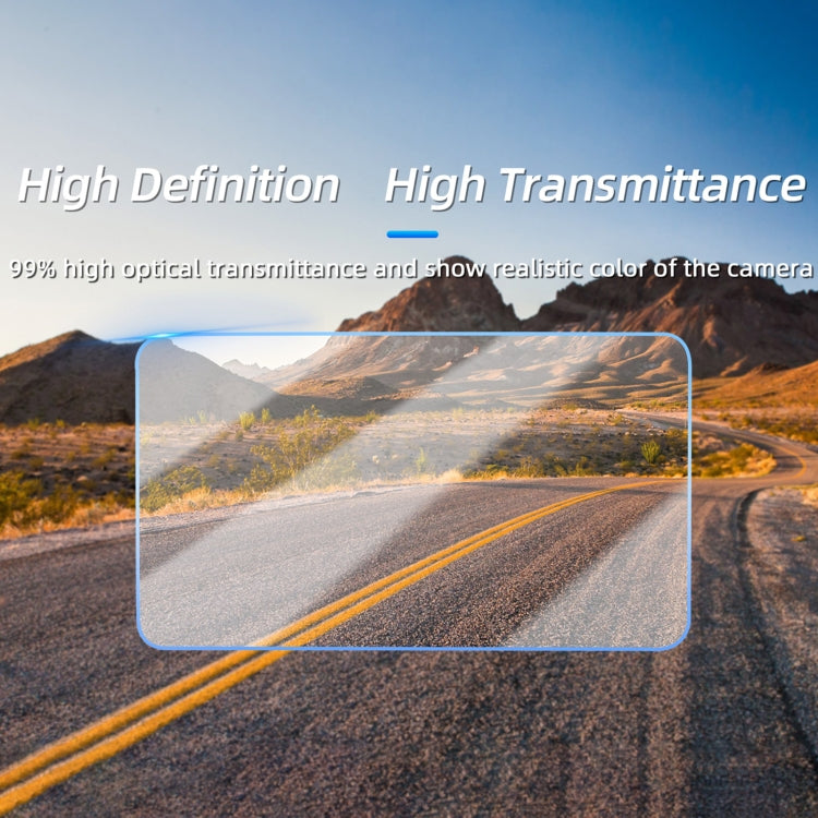 For DJI Osmo Action 5 Pro Sunnylife 3 in 1 Lens Protector Front and Rear Screen Tempered Glass Films