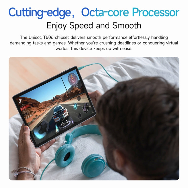 Ulefone Tab W10 WiFi Tablet PC, 10.1 inch Android 14 Unisoc T606 Octa Core, EU Plug