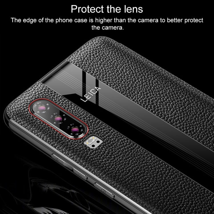 Genuine Leather Smart Flip Protective Case