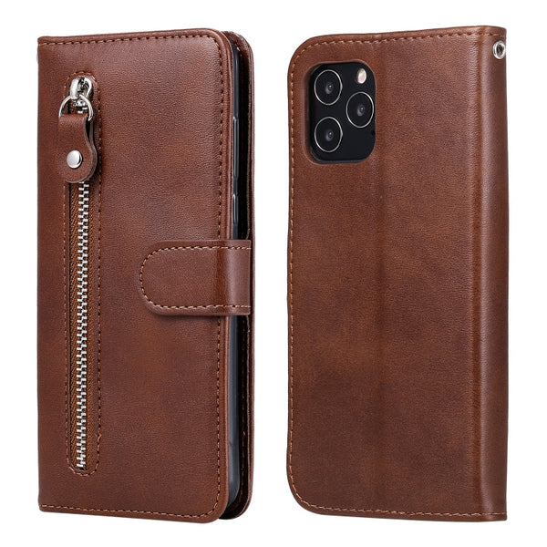 Fashion Calf Texture Zipper Horizontal Flip Leather Case with Stand & Card Slots & Wallet Function, For iPhone 12 mini, For iPhone 12 Pro Max, For Xiaomi Redmi 9C, For Xiaomi Redmi 9A