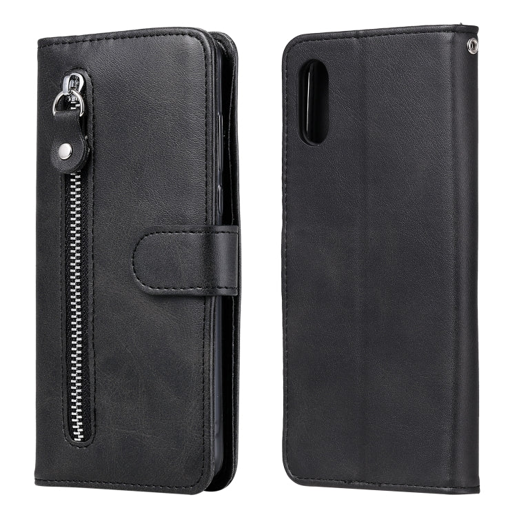 Fashion Calf Texture Zipper Horizontal Flip Leather Case with Stand & Card Slots & Wallet Function, For iPhone 12 mini, For iPhone 12 Pro Max, For Xiaomi Redmi 9C, For Xiaomi Redmi 9A