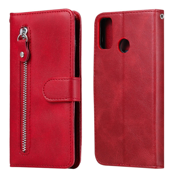 Fashion Calf Texture Zipper Horizontal Flip Leather Case with Stand & Card Slots & Wallet Function, For Samsung Galaxy Note20 Ultra, For Samsung Galaxy Note20, For Huawei Honor 9X Lite