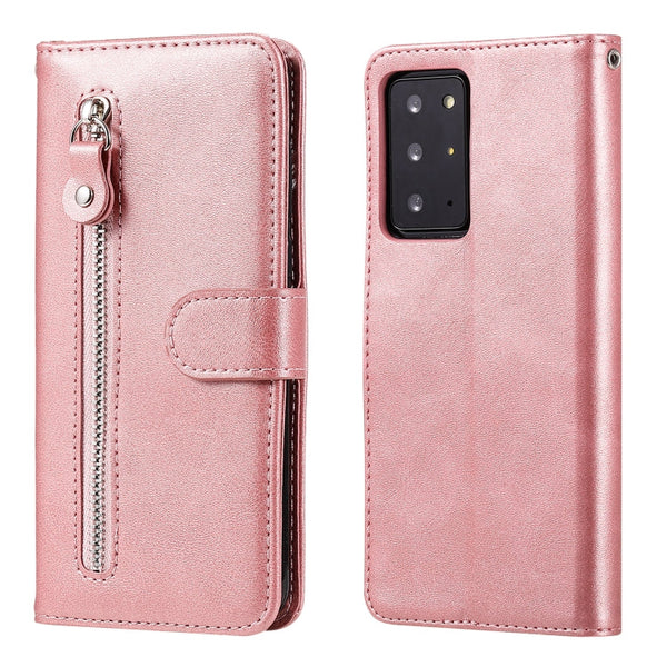 Fashion Calf Texture Zipper Horizontal Flip Leather Case with Stand & Card Slots & Wallet Function, For Samsung Galaxy Note20 Ultra, For Samsung Galaxy Note20, For Huawei Honor 9X Lite