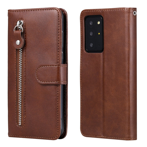 Fashion Calf Texture Zipper Horizontal Flip Leather Case with Stand & Card Slots & Wallet Function, For Samsung Galaxy Note20 Ultra, For Samsung Galaxy Note20, For Huawei Honor 9X Lite