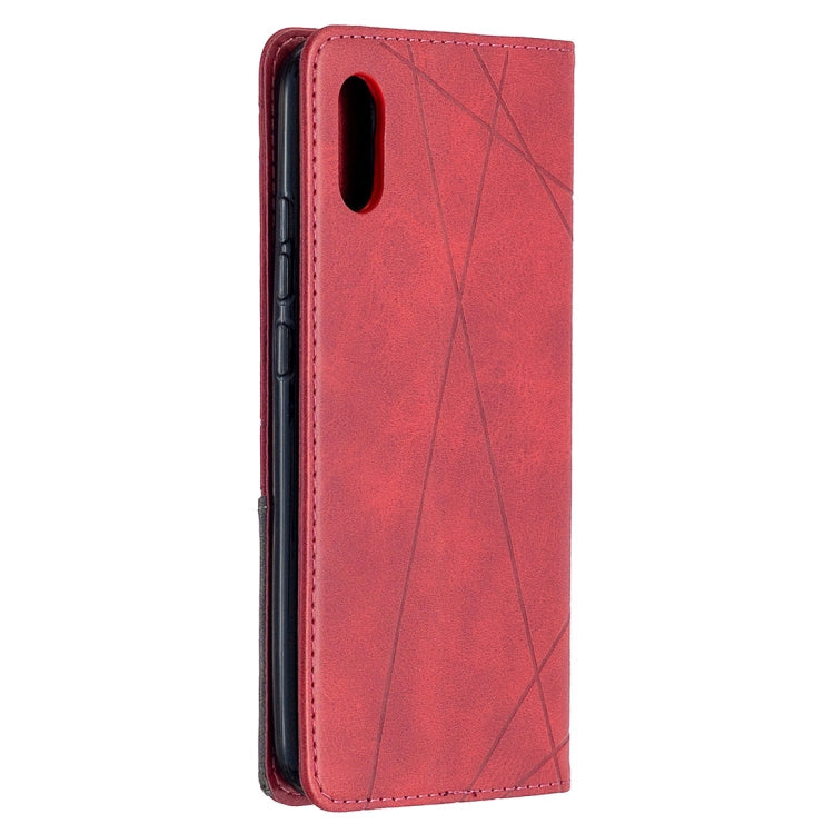 Rhombus Texture Horizontal Flip Magnetic Leather Case with Holder & Card Slots, For Xiaomi Redmi 9A, For Xiaomi Redmi 9C, For iPhone 12 mini, For iPhone 12 / 12 Pro
