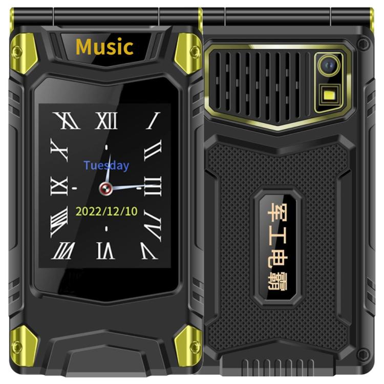 M7+ 4G Dual Screen Flip Elder Rugged Phone, 2.8 inch Inner, 2.4 inch Outer, 6800mAh Battery, 24 Keys, Flashlight, Network: 4G, Dual SIM, SOS, EU Plug, US Plug, UK Plug