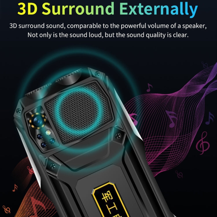 Q9-1 4G Elder Keypad Rugged Phone, 3.5 inch, 4500mAh, 21 Keys, SOS, FM, Network: 4G, Dual SIM