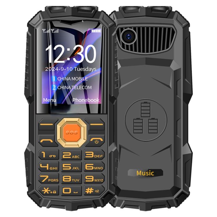 Q7+ 4G Elder Keypad Rugged Phone, 1.77 inch, 16800mAh, 21 Keys,  SOS, FM, Network: 4G, Dual SIM