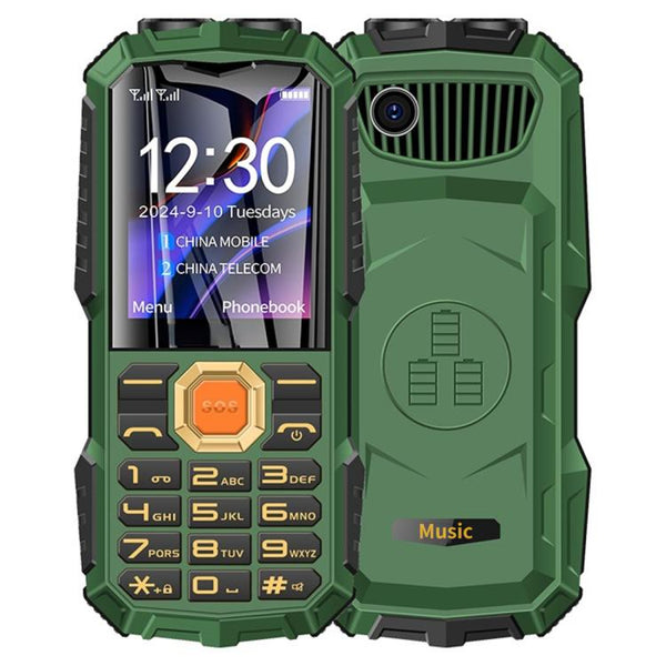 Q7+ 4G Elder Keypad Rugged Phone, 1.77 inch, 16800mAh, 21 Keys,  SOS, FM, Network: 4G, Dual SIM