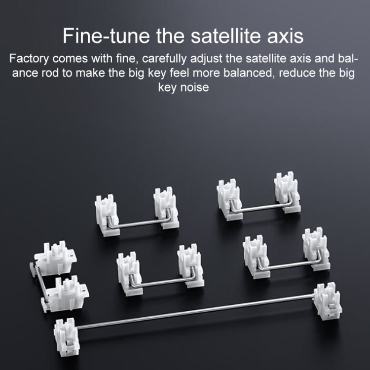 AULA F87 87 Keys Wired/2.4G/Bluetooth Three Model Customized RGB Mechanical Keyboard