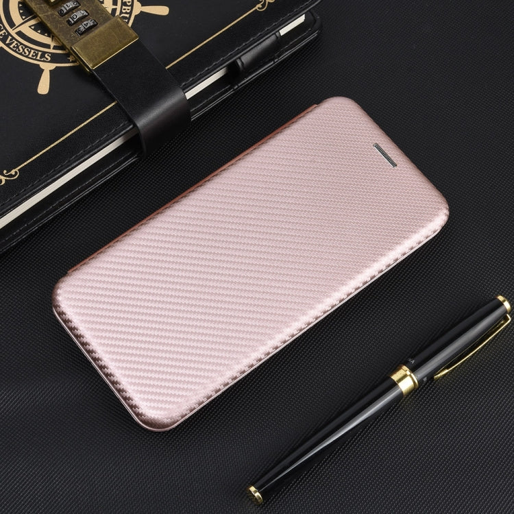 Carbon Fiber Texture Magnetic Horizontal Flip TPU + PC + PU Leather Case with Card Slot, For iPhone 11, For iPhone 12 mini, For iPhone 12 / 12 Pro, For iPhone 12 Pro Max