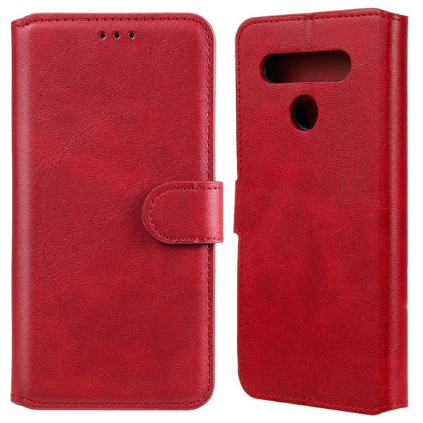 Classic Calf Texture PU + TPU Horizontal Flip Leather Case, with Holder & Card Slots & Wallet, For iPhone 12 mini, For iPhone 12 / 12 Pro, For iPhone 12 Pro Max, For LG K51S / Q51S