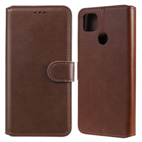 Classic Calf Texture PU + TPU Horizontal Flip Leather Case, with Holder & Card Slots & Wallet, For Xiaomi Redmi 9C, For Xiaomi Redmi 9A, For Huawei Honor 9X Lite, For Samsung Galaxy Note 20