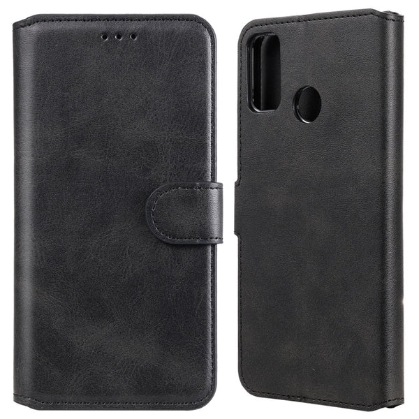 Classic Calf Texture PU + TPU Horizontal Flip Leather Case, with Holder & Card Slots & Wallet, For Xiaomi Redmi 9C, For Xiaomi Redmi 9A, For Huawei Honor 9X Lite, For Samsung Galaxy Note 20