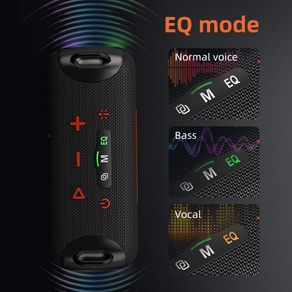 Zealot S85M 50W Outdoor Portable Bluetooth Speaker with Microphone