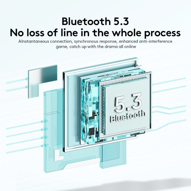 awei AT6 Wireless Bluetooth V5.4 Hi-Fi Stereo Headphones