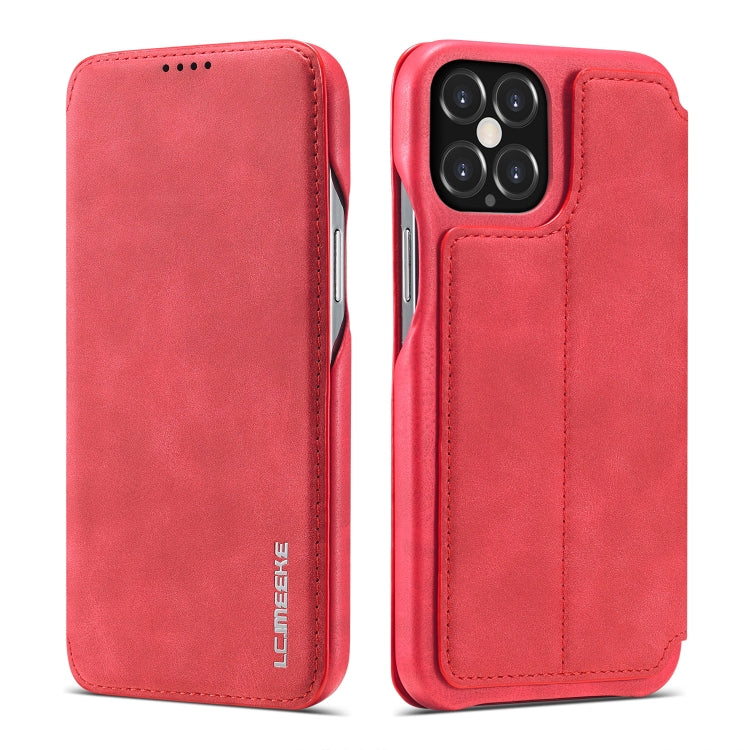 LC.IMEEKE Hon Ancient Series Horizontal Flip Leather Case with Holder & Card Slot, For iPhone 12 mini, For iPhone 12 / 12 Pro, For iPhone 12 Pro Max