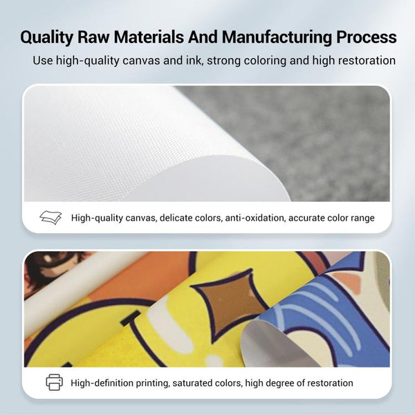 Abstract Leaves Decorative Painting with Aluminum Alloy Frame Print On Your Demand, 15x20cm, 20x20cm, 30x30cm, 40x40cm, 50x50cm, 60x60cm, 70x70cm, 80x80cm, 90x90cm