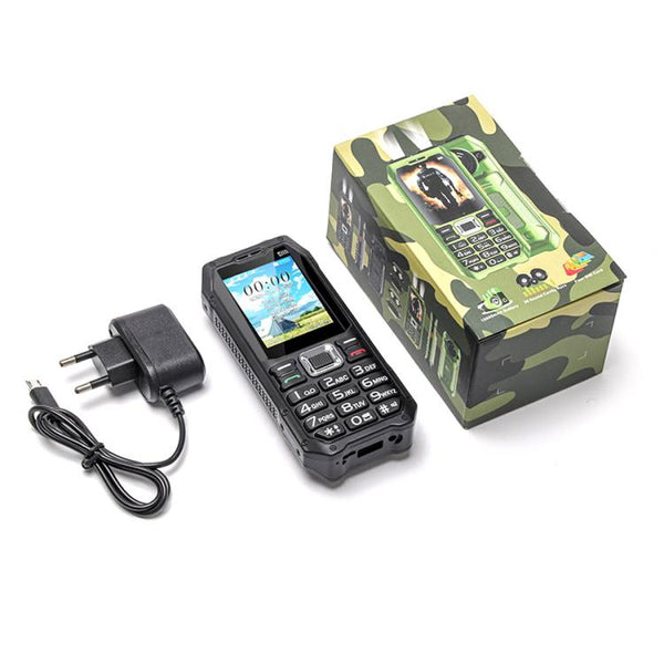 UNIWA M6000 Big Speaker Keypad Phone, 2.4 inch, Dual Flashlights, 21 Keys, SOS, FM, 4 SIM, GSM, EU Plug, US Plug, UK Plug, AU Plug