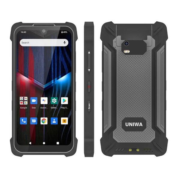 UNIWA P551 Handheld PDA Rugged Phone, 4GB+64GB, 5.5 inch Android 11 Mediatek MT6765 Helio P35 Octa Core, Network: 4G, EU Plug, US Plug, UK Plug, AU Plug